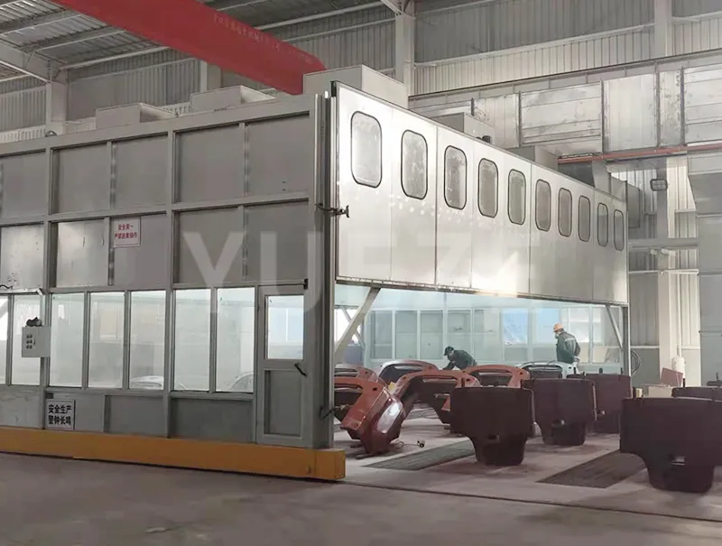 Stacaravan met contragewicht en blokprimer