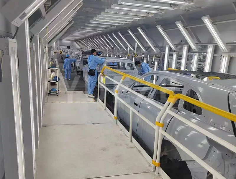 Reparatielijn voor elektrische voertuigen