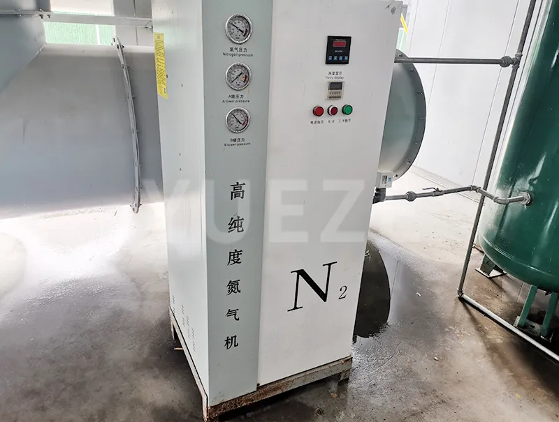 Machine voor het maken van stikstof