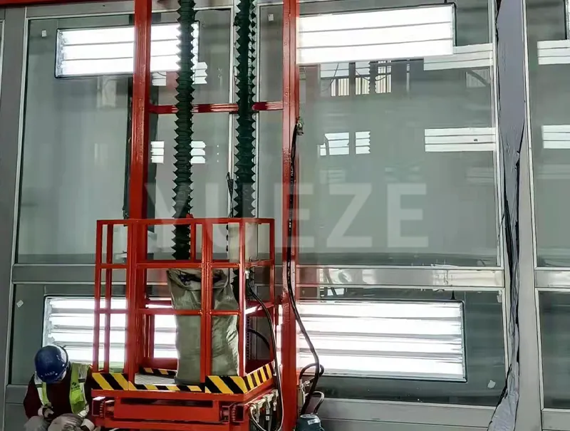 Aan de zijkant gemonteerde 3D-auto