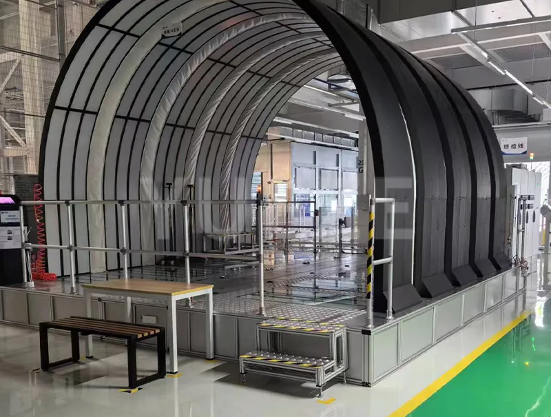 Inspectiestation voor torendownlights