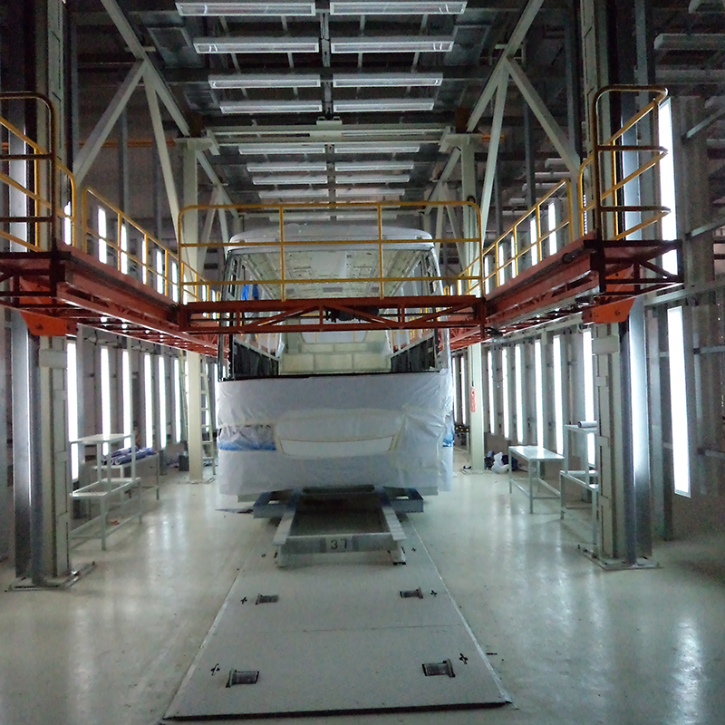 Platformliften met 3 assen