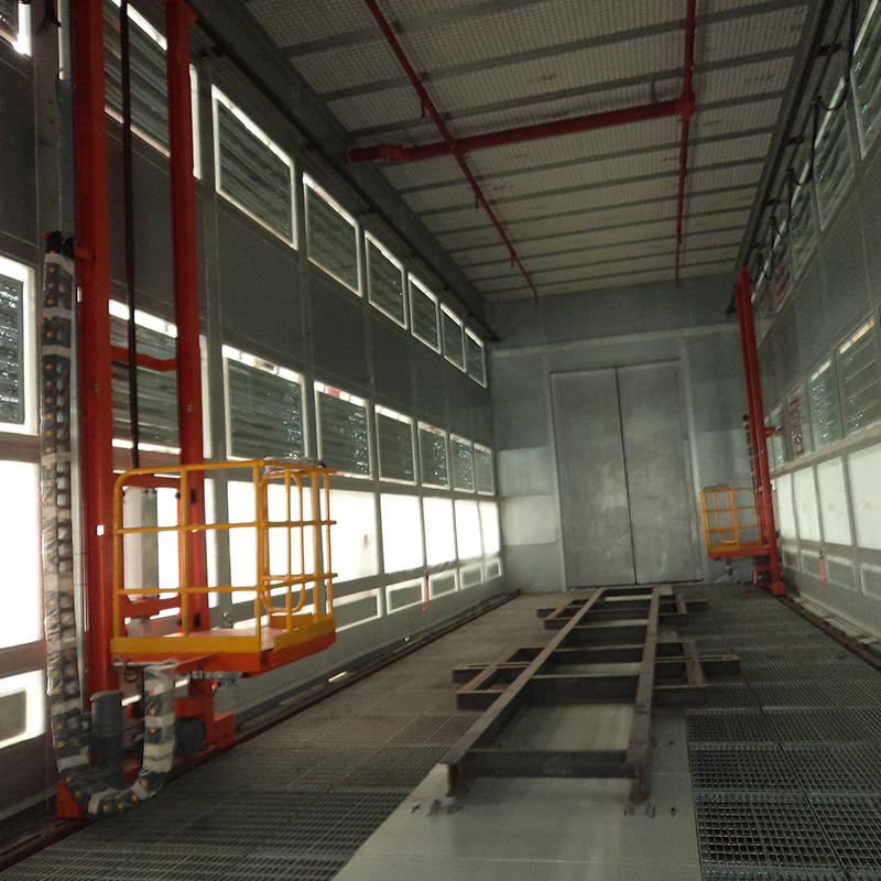 Platformliften met 3 assen