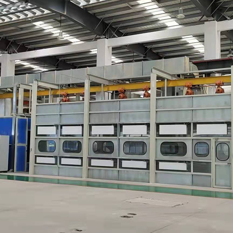 Elektroforeselijn en drooglijn voor kleine onderdelen