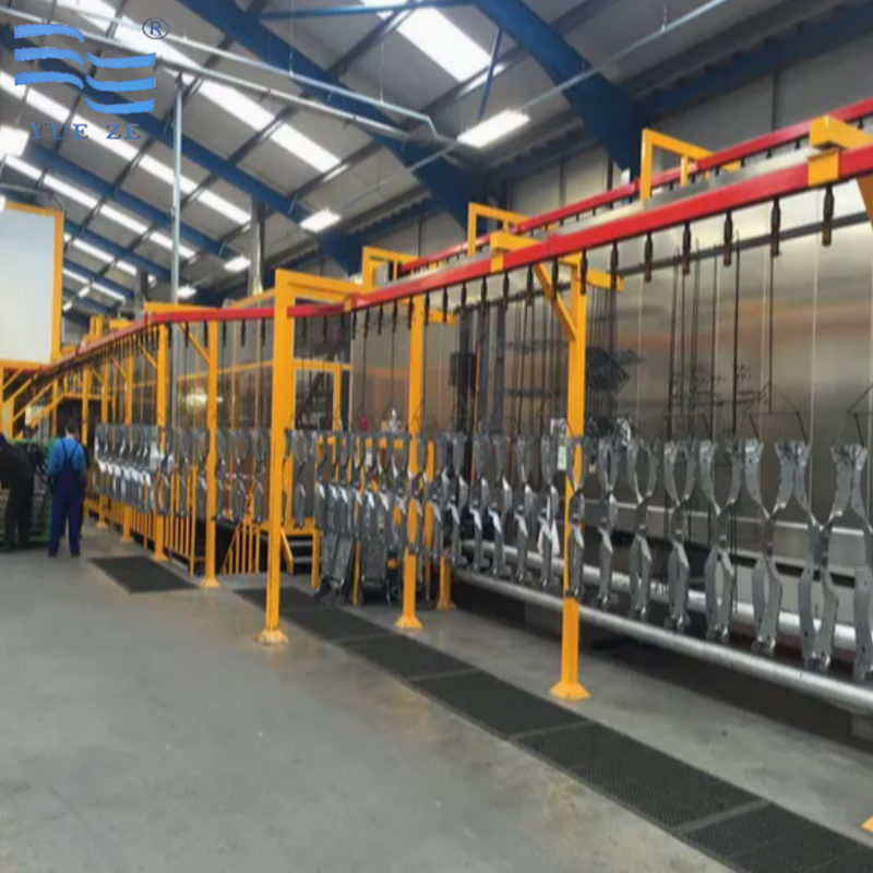 Elektroforetische coatinglijn
