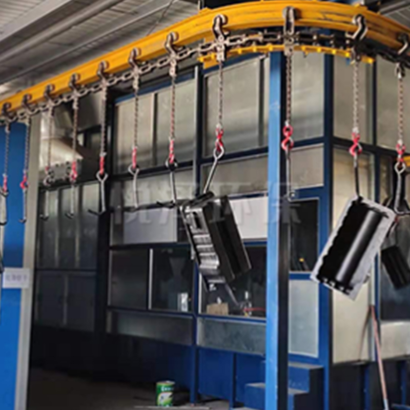 Elektroforetische coatinglijn
