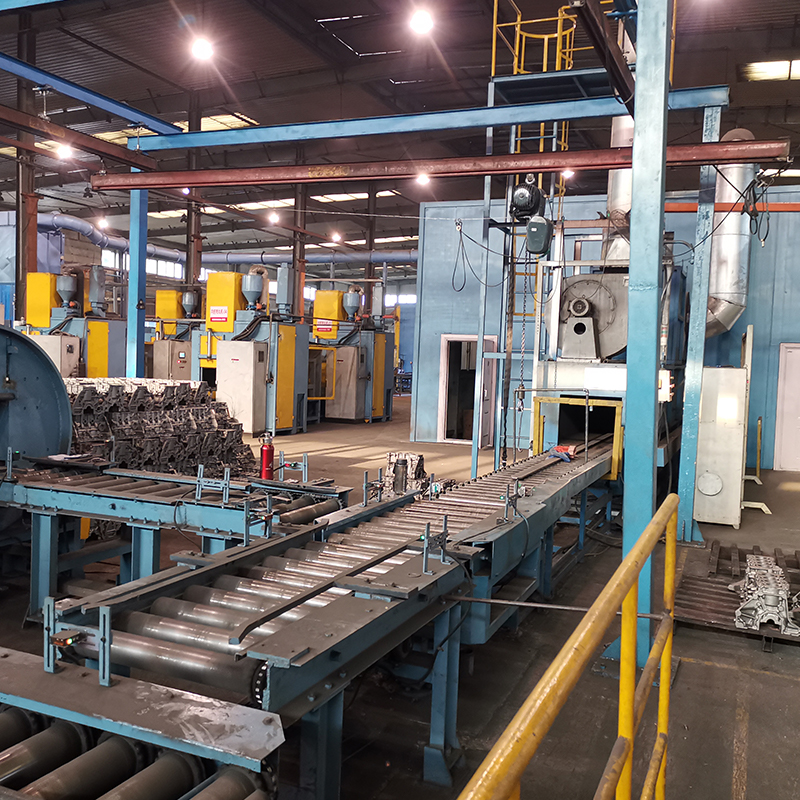 Spuitcoatinglijn voor motorbehuizingen