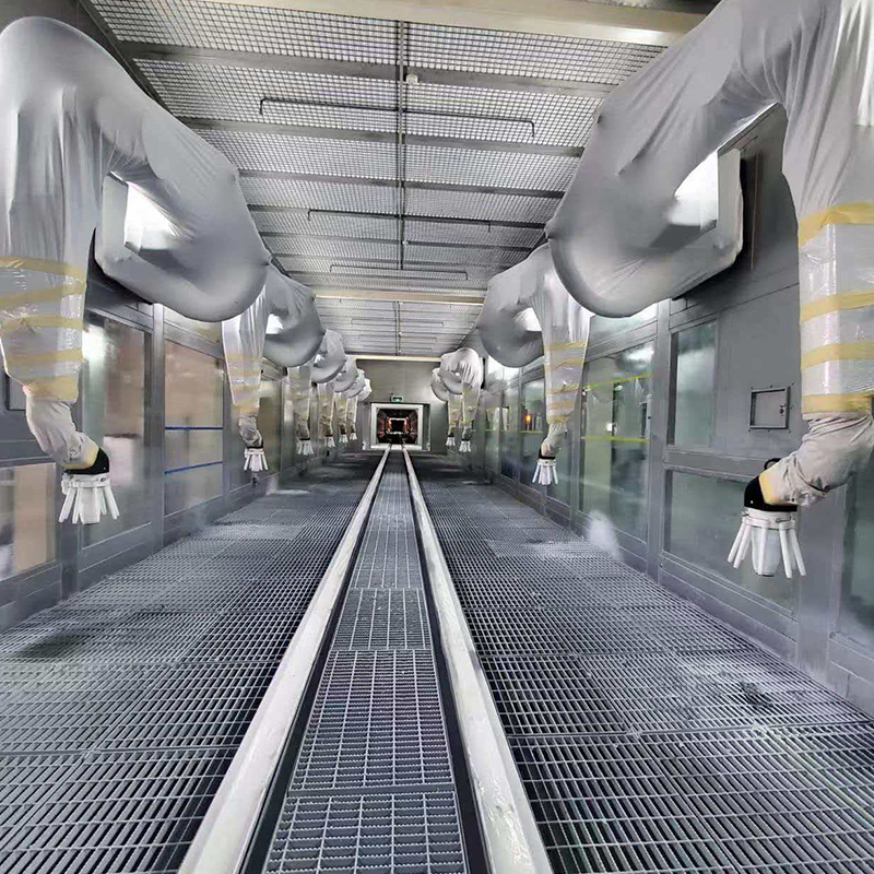 Spuitcoatinglijn voor autowiel