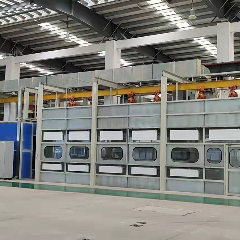 Spuitcoatinglijn voor autowiel