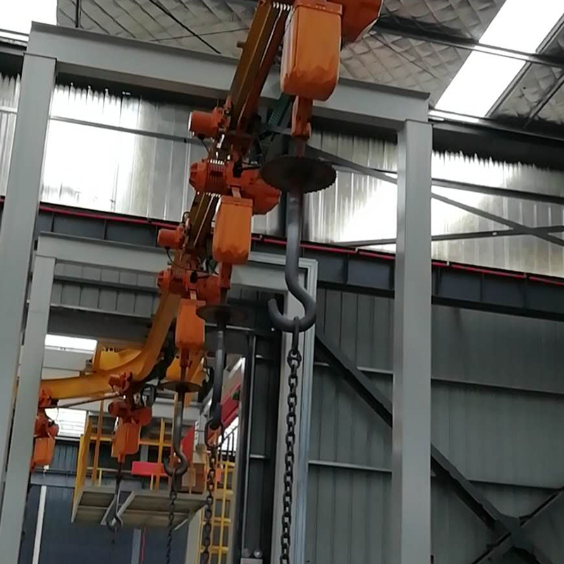 Spuitcoatinglijn voor motorbehuizingen