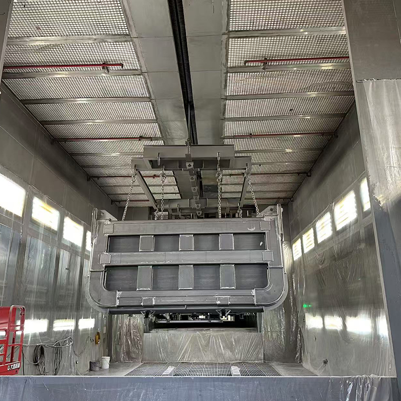 Coatinglijn voor vrachtwagencarrosserieën