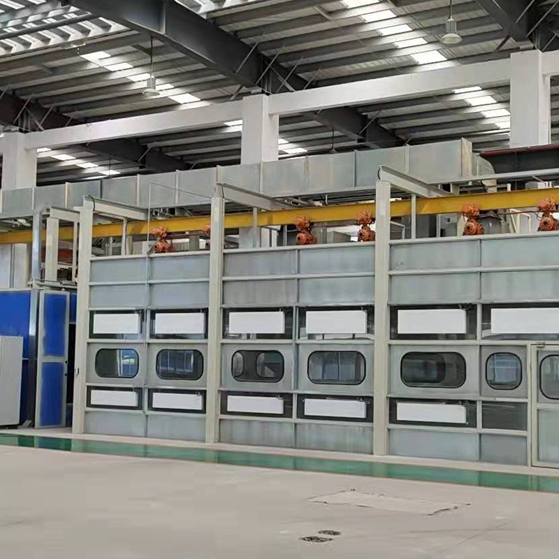 Coatinglijn voor vrachtwagencarrosserieën
